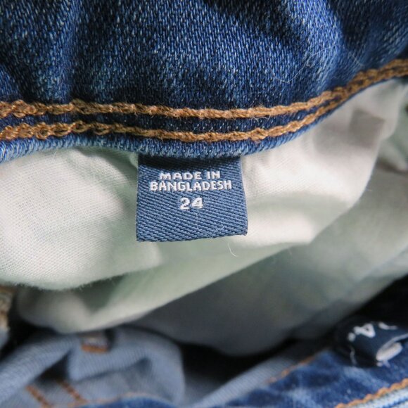 J Jill Jeans Size 24 Regular Slim Ankle Iconic Medium Wash Cotton Stretch - Picture 7 of 13